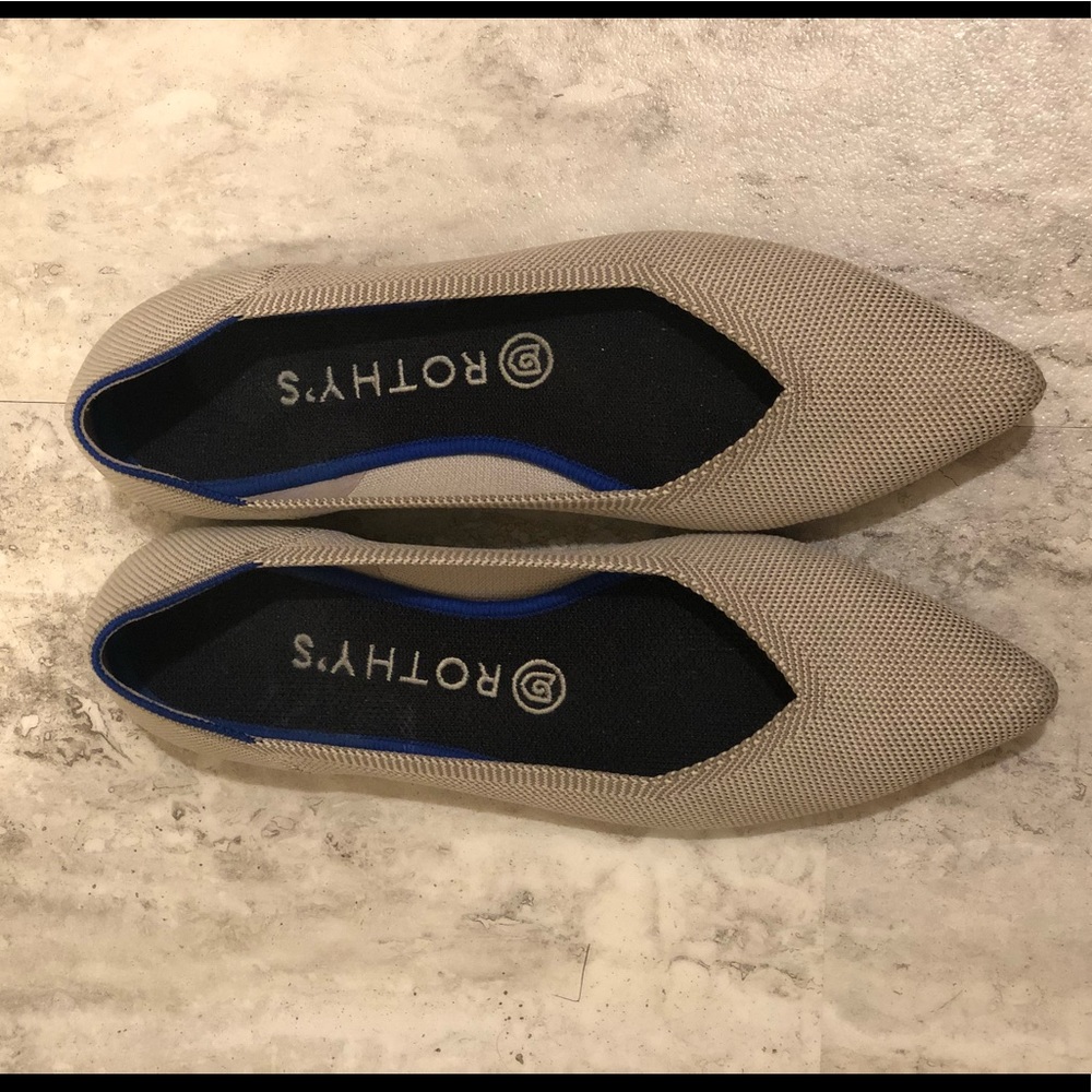 Rothy’s Size 8.5 Birdseye Flax